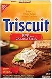 Triscuits, Rye with Caraway Seeds, 9.5-Ounce Boxes (Pack of 12)