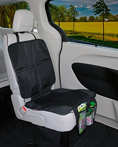 Mighty Clean Baby Car Seat Protector - Cover Pad that Protects your
Vehicle from Child and Infant Car Seats, Mess, and Pets