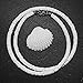 Fun-Weevz White Heishi Beads for Jewelry Making Adults, 24 Inch Strand Puka Shells Bead Strand, Natural Thin Flat Seashell Beads for Bracelets Necklaces Chokers and Anklets, African Disc Spacers
