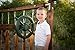Squirrel Products Jumbo Pirate Ship Wheel - Swing Set Accessories Replacements & Additions - Active Outdoor Play for Boys & Girls Ages 3 & Older - Green