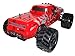 Lutema HYP-R-Baja 2.4 GHz High Speed Remote Control Pickup Big Bruiser Truck, Red, One Size