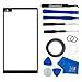 MMOBIEL Front Glass for LG V20 Series 5.7 Inch (Black) Display incl 12 pcs Tool Kit / Pre-cut Sticker / Tweezers/ Roll of Adhesive Tape / Suction Cup / Metal Wire / cleaning cloth