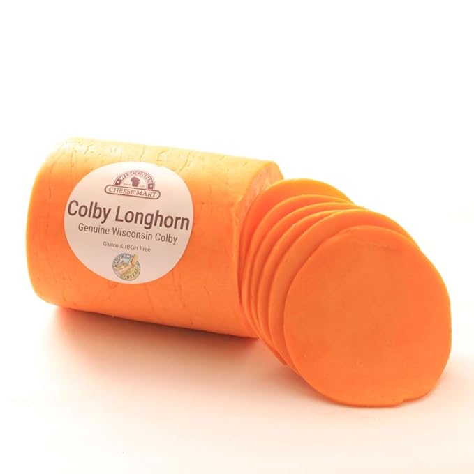 Colby Cheese Longhorn Half Loaf Grocery & Gourmet Food