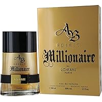 Lomani Ab Spirit Millionaire Eau De Toilette Spray for Men, 3.3 Ounce