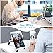 Portable Laptop Stand, Afaris Aluminium Alloy Laptop Desk Mini Notebook Stand for MacBook Computer PC iPad Tablet with Flannelette Bag,Foldable Adjustable Travel (Silver&Black)thumb 4