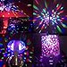 Disco Lights for Parties, Colorful Rotating Magic Ball Lights with 2 Light Bulbs, RGB LED Stage DJ Light for Home Room Dance Parties Birthday Karaoke Halloween Christmas Wedding Show Club Decorations