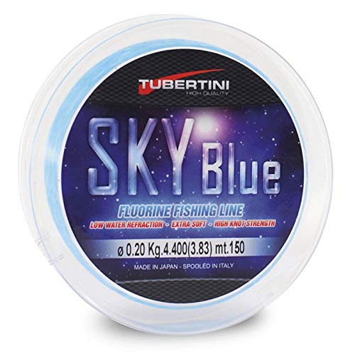 Tubertini Fishing Line Sky Blue 0.18 mm 150 m in Fluoirine