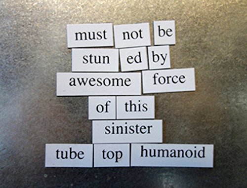 Magnetic Poetry - Geek Kit - Words for Refrigerator - Write Poems and Letters on the Fridge - Made in the USA
