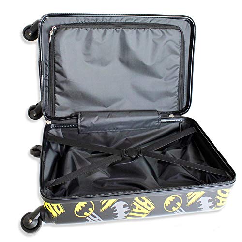 Fast Forward Batman Luggage for Boys, 20 Inches HardSided Tween