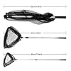 Eyourlife-Folding-Landing-Net-Fishing-Telescoping-Landing-Net-Aluminum-Landing-Net-Super-Precision-Mesh-Design-Professional-Fishing-Landing-Net-Black