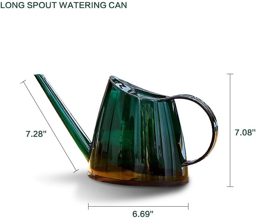 Evertree Watering Can Indoor, Small Watering Can for House Plants, Bonsai, Succulents and Flowers, Long Spout, with Plant Mister Spray Bottle : Garden & Outdoor