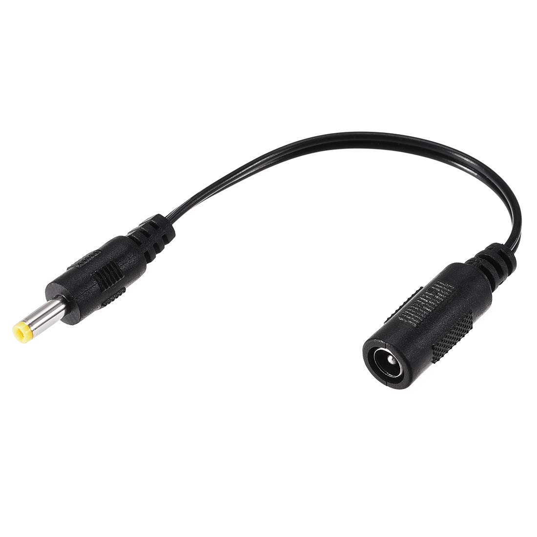 sourcing map Tip Adapter Connector Converter Female 5.5x2.1mm to Male 4x1.7mm 15cm DC Power Connect