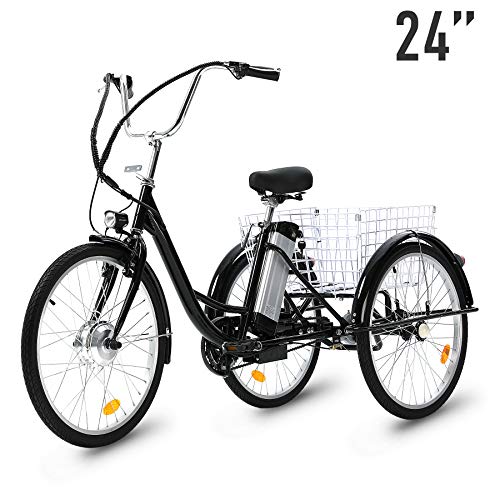 Buy HIRAM Adult Electric Tricycle, 24 