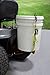 MOJACK Bucket Carrier - Universal Residential Riding Lawn Tractor Attachment Carrying Buckets and Pots, 60lb. Weight Capacity, Use Multi-Use Hitch
