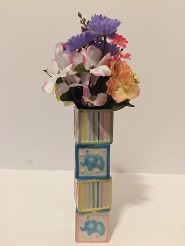 Amazon Com Nursery Time Ceramic Animal Crackers Baby Building