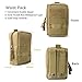 JASGOOD Tactical Molle Pouches Multi-Purpose EDC Military Nylon Waist Pack Utility Bag Detachable Patches/Pouches for Dog Vest Harness