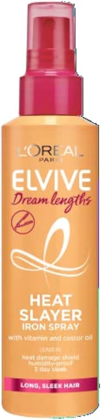 L'Oreal Elvive Dream Lengths Heat Slayer Spray for Long Sleek Hair 150ml