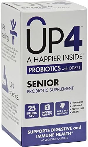 2Pack! Up4 Probiotics - DDS1 Senior - 60 Vegetarian Capsules