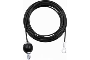 J Bryant Fitness Gym Replacement Cable Fitness Pulley Thick 5mm Heavy Duty Steel Wire Rope for Home Gym Cable Pulley Machine Accessories