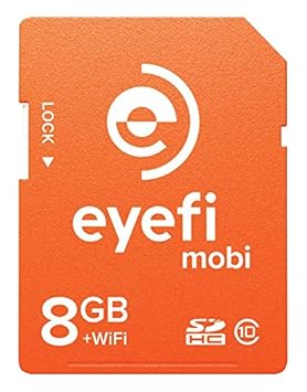 Eye-Fi Mobi 8GB SDHC Class 10 Wireless Memory Card to Deliver ...