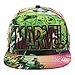 Marvel Incredible Hulk Snapback Hat Sublimated Green