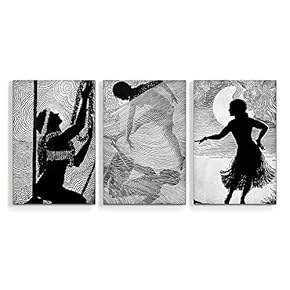 signwin 3 Piece Canvas Wall Art Creative Animals...