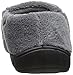 Isotoner Men's Microterry Moccasin Slipper with Memory Foam, Heel Cushion and Versatile Sole