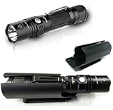 Bundle: FENIX PD35 TAC 2015 Tactical Edition 1000 Lumen CREE XP-L LED Flashlight with Clip-on Kydex Hard shell Holster