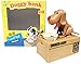 Just us Cute Dog Piggy Bank Robotic Coin Munching Toy Money Box Coin Bank for kids …