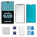 LYOU Privacy Screen Protector Compatible for iPhone X 4D Curved Full Coverage Anti-Spy Tempered Glass Film Compatible for iPhone X