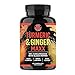 Angry Supplements Turmeric Curcumin & Ginger Maxx, 95% Curcuminoids with Black Pepper, Reduce Inflammation & Joint Support, All-Natural Antioxidant, 1355mg Blend of Non-GMO Ingredients (1-Bottle)