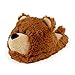 Everberry Fuzzy Bear Slippers - Plush Teddy Animal Slippers, 7-10.5