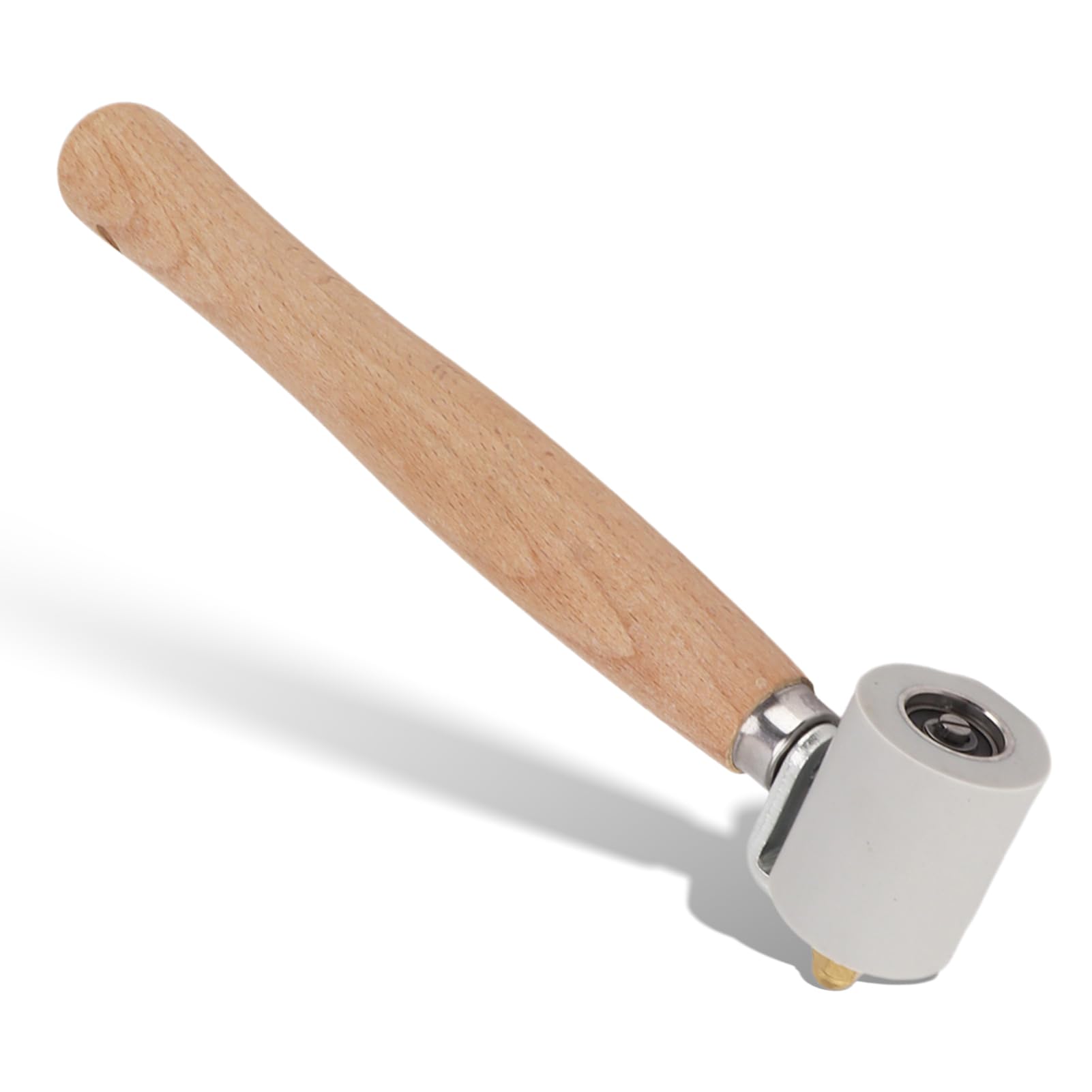 Gsycle Silicone Seam Roller, 45mm Hand Pressure Roller Roofing Welding Tool Single Ply Roofing Heavy Duty Quilting Seam Hand Pressure Roller for Home