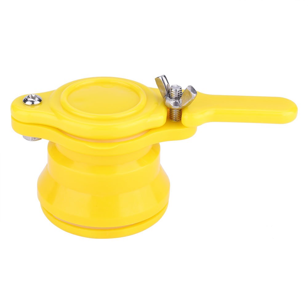 HERCHR Honey Pusher Beekeeping Equipment Honey Extractor Filling Cock Bee Hive Tool - Yellow