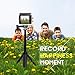 Extendable Selfie Stick Tripod for Gopro,SHSHIHONG Mini Telescopic Handheld Pole Monopod for Gopro Shorty GeekPro/GoPro HD Hero 7 6 5 4 3+ 3 2 1,AKASO, SJCAM SJ4000 SJ5000 and Most Action Camera