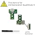 Topinno USB Charging Port Socket Board & Flex Ribbon Cable for The 3rd Generation PS4 Wireless Dualshock 4 Controller