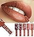 DRMODE Matte Liquid Lipstick Set 5 Colors Long Lasting Waterproof Velvet Lip Gloss Liquid Lipstick Set Beauty Makeup Cosmetic