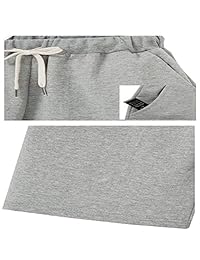 Bermudas de punto suave para dama, cintura elástica, con cordón