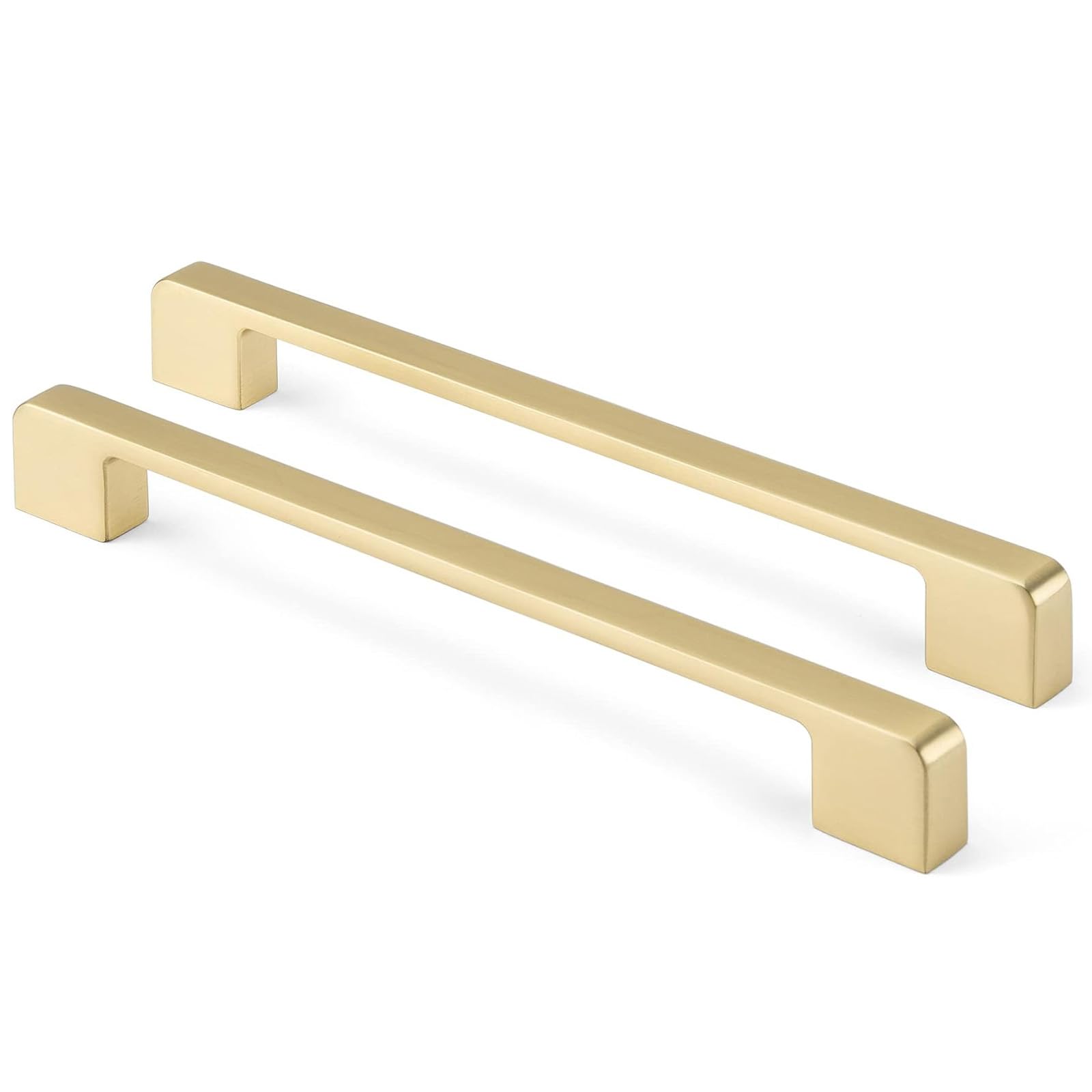 Photo 1 of **MISSING PARTS**
Rergy Cabinet Pulls Kitchen Handles for Cabinets, 10Pack Gold 8inch Hole Center, Square Drawer Hardware Zinc Alloy Dresser Handle for Cupboard