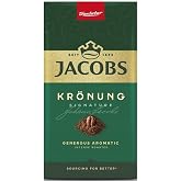 Jacobs Kronung Ground Coffee, 8.81 oz, (Pack of 12)