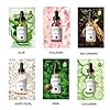 Korean Skin Care Face Mask Sheets - Natural Ampoule Masks set (pack of 6) - Snail, Collagen, Red Ginseng, White Pearl…