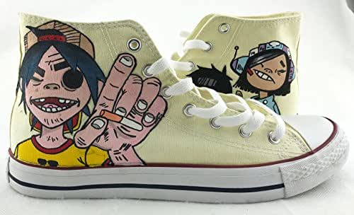 Gorillaz Shoes Art Shoes Handpainted Shoes