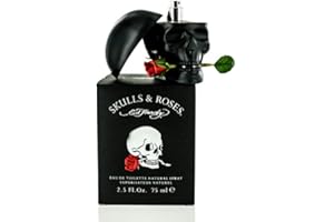 Ed Hardy Men's Cologne Fragrance Spray, Skulls and Roses, Eau De Toilette, 2.5 Fl Oz