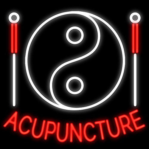 Desung Brand New 24" Acupuncture Needles Neon Sign (Multiple Sizes Available) Custom Restaurant Food Shop Neon Lights Lamp Sports Bar Beer Signs Glass Neon Light CA334
