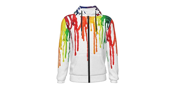 paint drip hoodie amazon