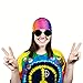 NorNovelties Hippie Costume Accessories - Peace Sign, Rainbow, Size One size