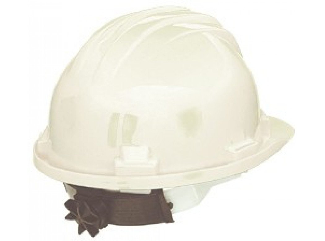 Climax m77796 Mason Helmet White with Wheel
