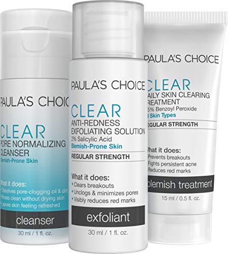 image for Paula's Choice-CLEAR Regular Strength Acne Travel Kit-2% Salicylic Aci