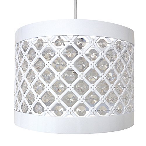 Moda Sparkly Ceiling Pendant Light Shade Fitting Contemporary Modern