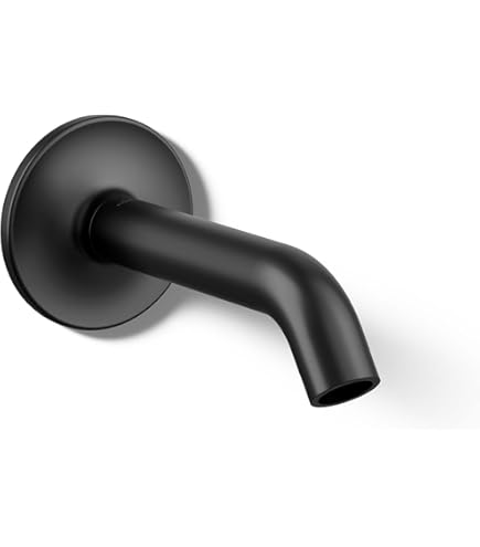 Kohler 14427-BL Purist® Wall-Mount 90 Degree Bath spout, 2.5 gpm